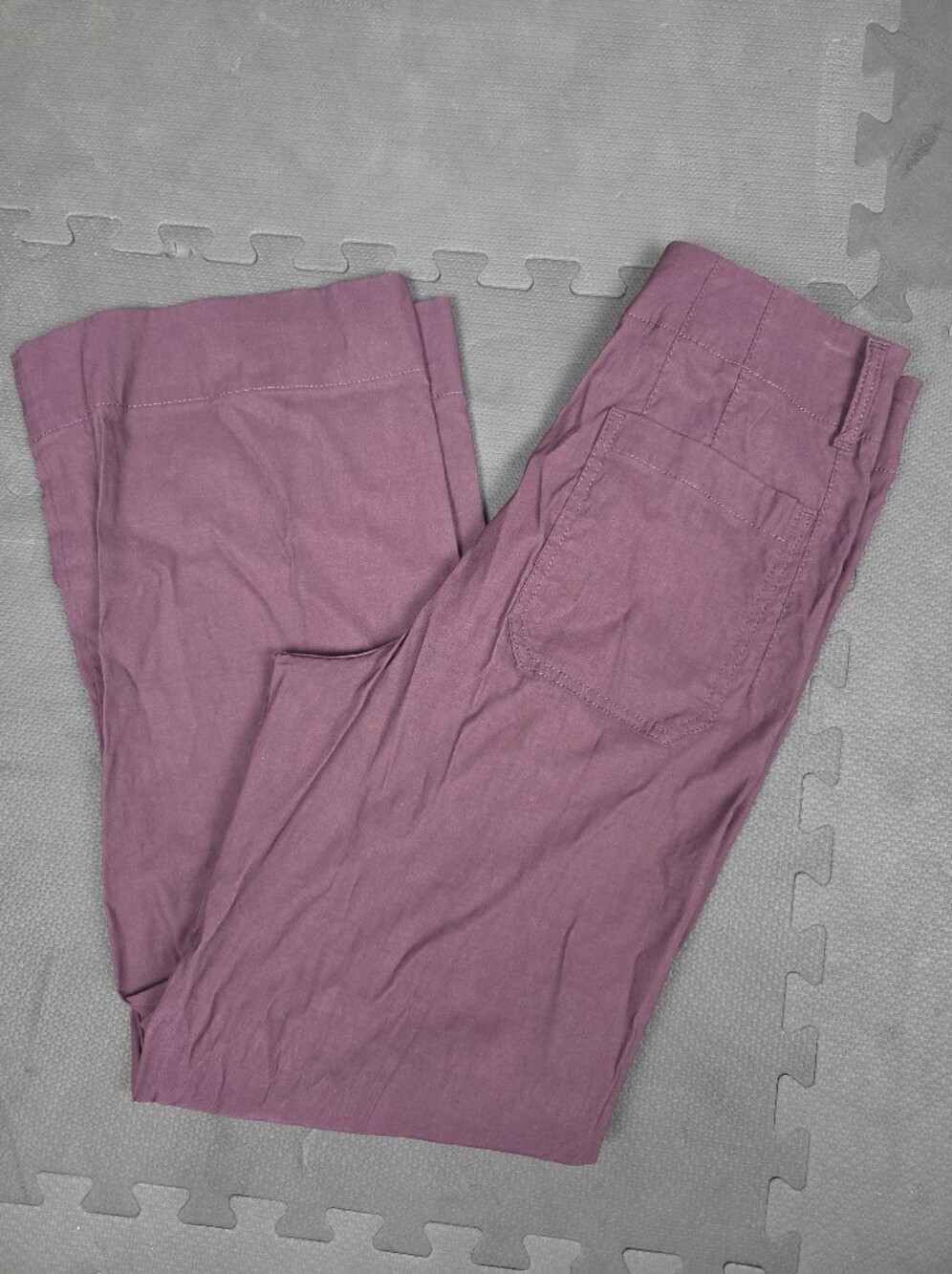 MAEVE The Colette Pants Womens 30 Wide Leg Burgundy Anthropologie